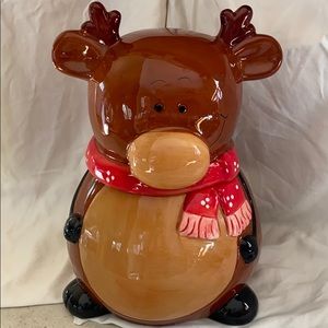 Rain deer cookie jar so sweet